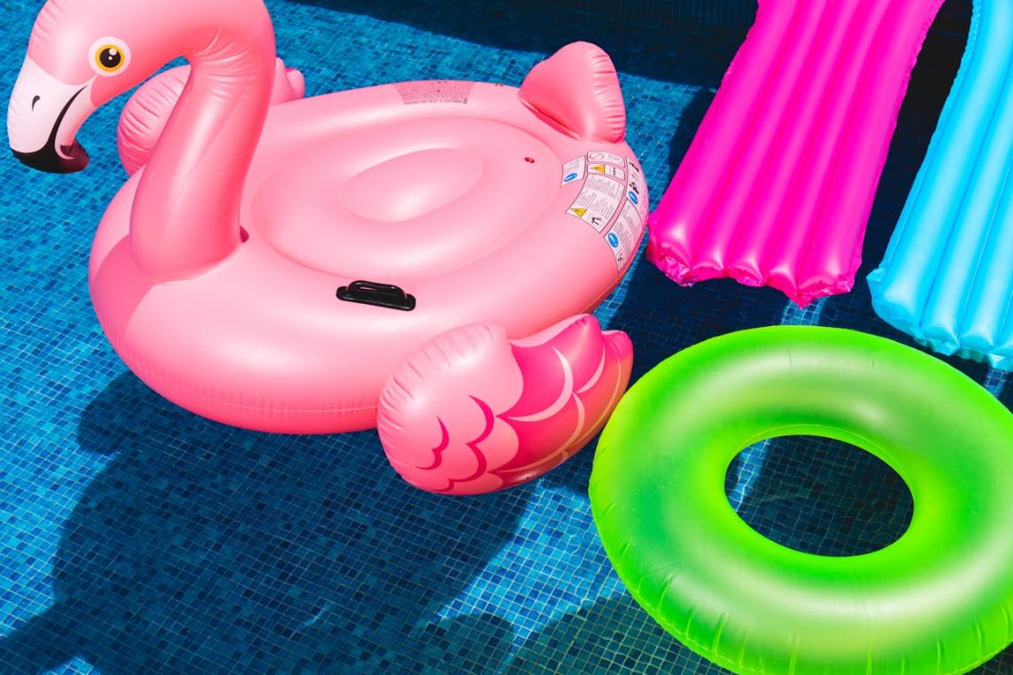 Gigantic Inflatable Flamingo